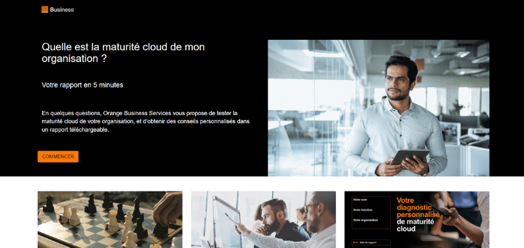 Diagnostic Cloud Maturity Orange Business
